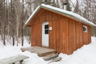 jac camp rustique hiver