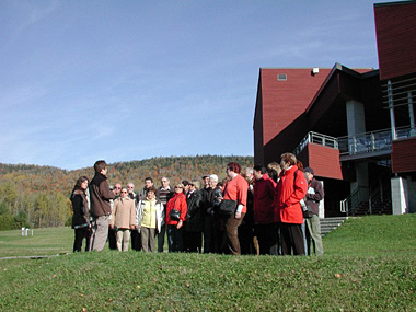 Groupe en visite guid&eacute;e