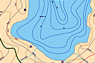 carte bathymetrique
