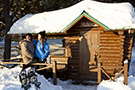 aig camp rustique hiver