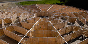 Super labyrinthe de bois