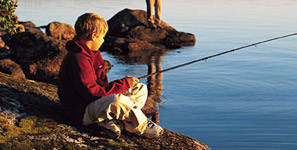 P&ecirc;che &agrave; gu&eacute;