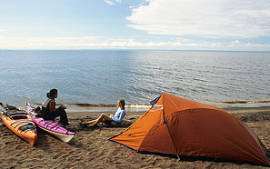 Canot camping