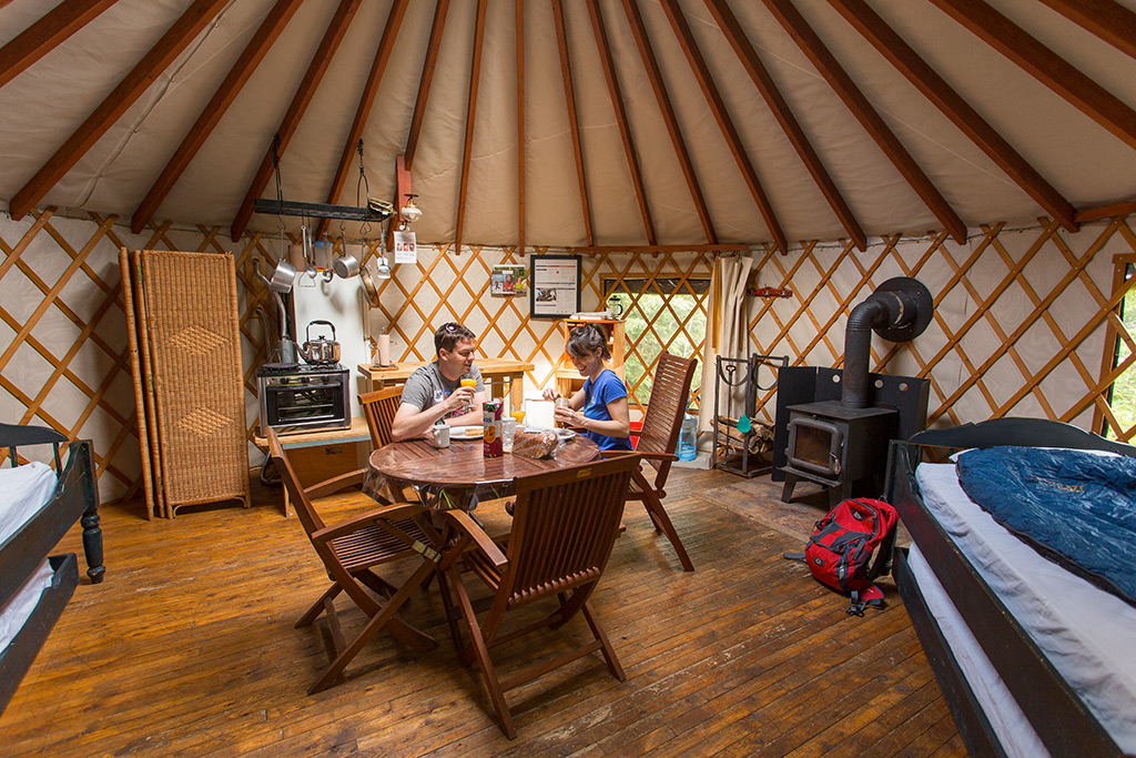 Yourte Hébergement Sépaq