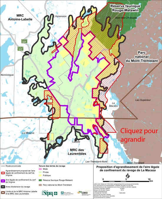 Plan de protection et de développement intégré du ravage de cerfs de La Macaza Blogue de